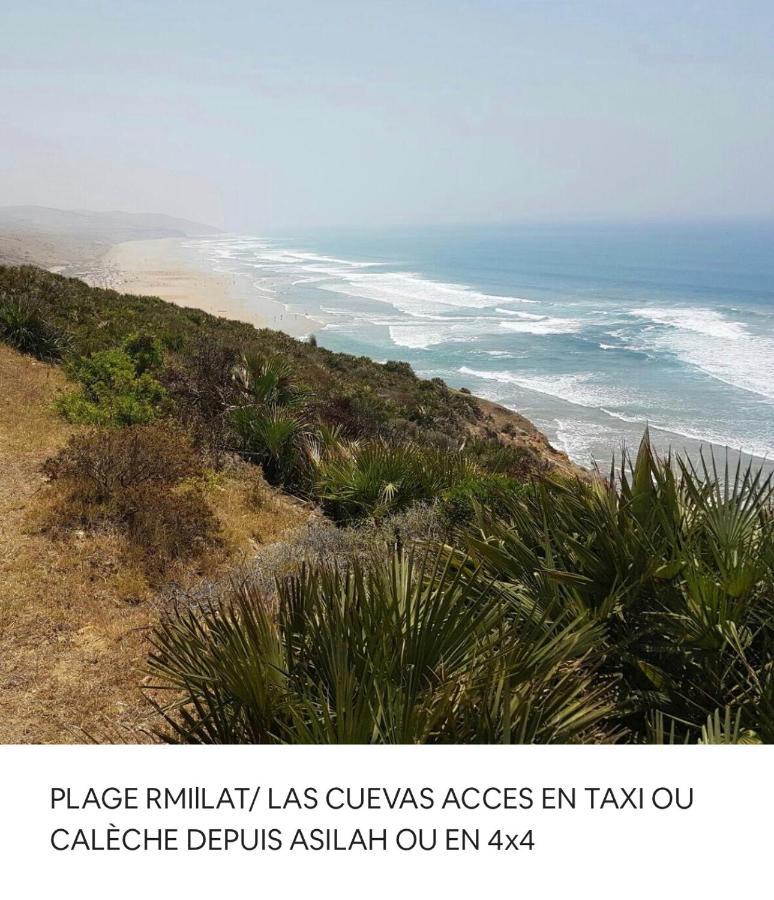 Tanger/Asilah: Appart 50M2 Face Mer Et Piscines, 5 Places, Tout Equipe+Wifi+Clim Apartment Briech Bagian luar foto