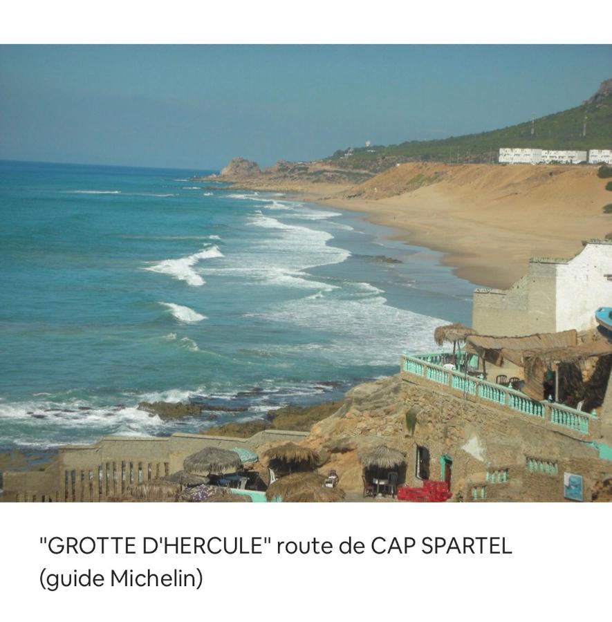 Tanger/Asilah: Appart 50M2 Face Mer Et Piscines, 5 Places, Tout Equipe+Wifi+Clim Apartment Briech Bagian luar foto