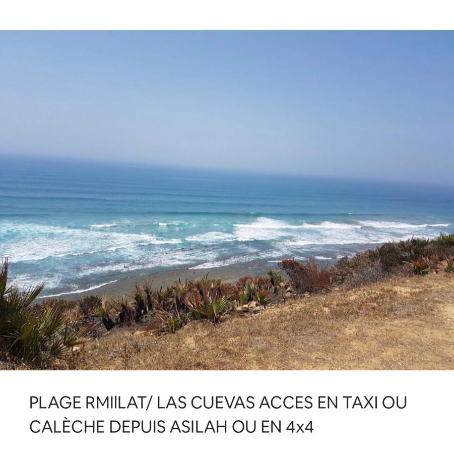 Tanger/Asilah: Appart 50M2 Face Mer Et Piscines, 5 Places, Tout Equipe+Wifi+Clim Apartment Briech Bagian luar foto