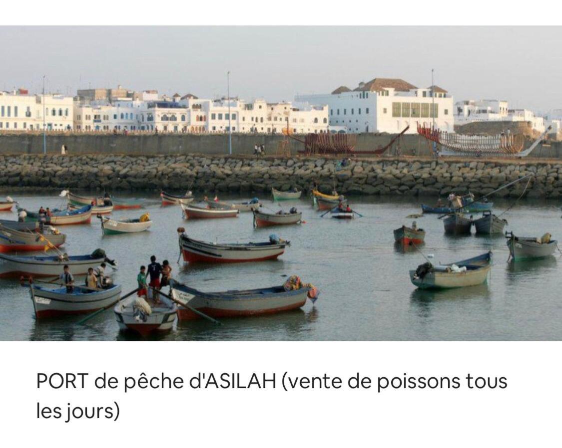 Tanger/Asilah: Appart 50M2 Face Mer Et Piscines, 5 Places, Tout Equipe+Wifi+Clim Apartment Briech Bagian luar foto