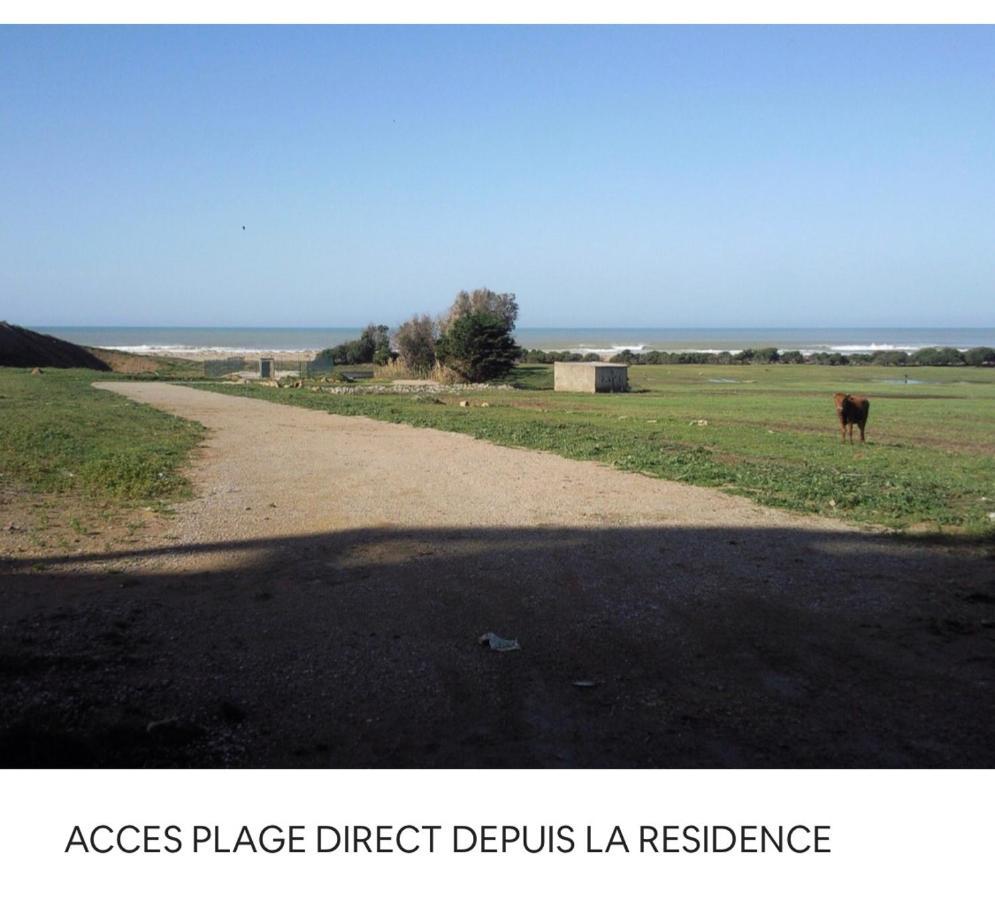 Tanger/Asilah: Appart 50M2 Face Mer Et Piscines, 5 Places, Tout Equipe+Wifi+Clim Apartment Briech Bagian luar foto