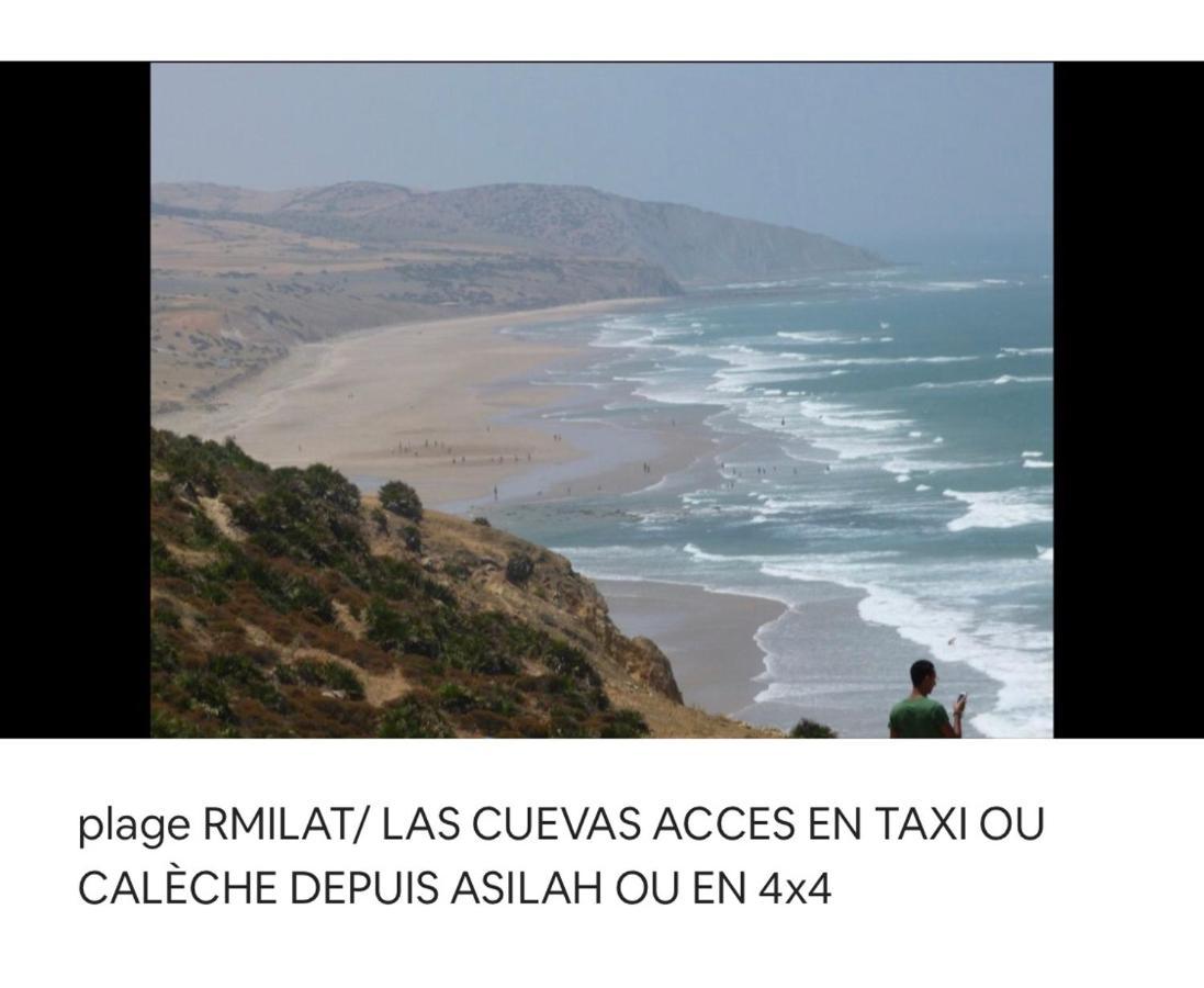 Tanger/Asilah: Appart 50M2 Face Mer Et Piscines, 5 Places, Tout Equipe+Wifi+Clim Apartment Briech Bagian luar foto