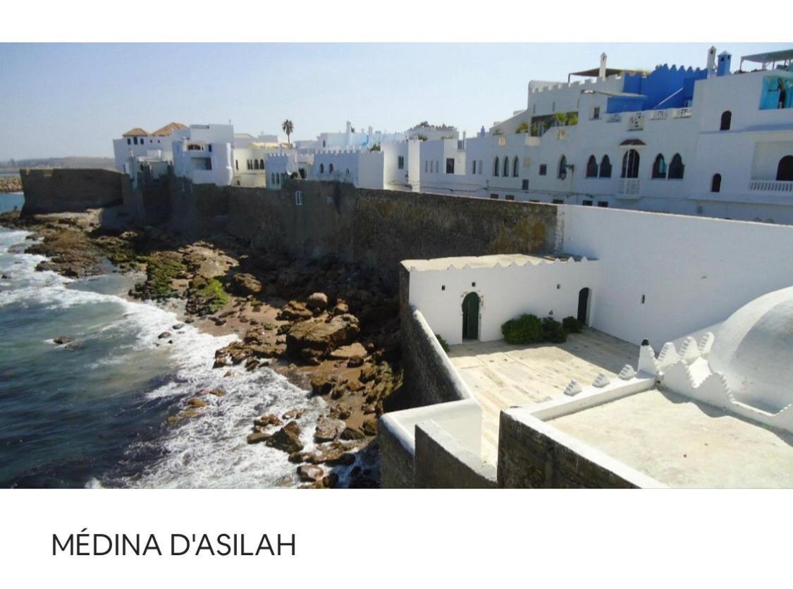 Tanger/Asilah: Appart 50M2 Face Mer Et Piscines, 5 Places, Tout Equipe+Wifi+Clim Apartment Briech Bagian luar foto