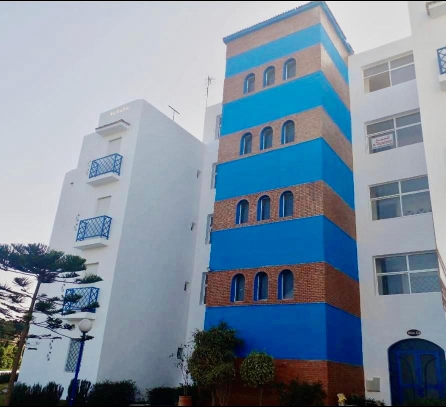 Tanger/Asilah: Appart 50M2 Face Mer Et Piscines, 5 Places, Tout Equipe+Wifi+Clim Apartment Briech Bagian luar foto