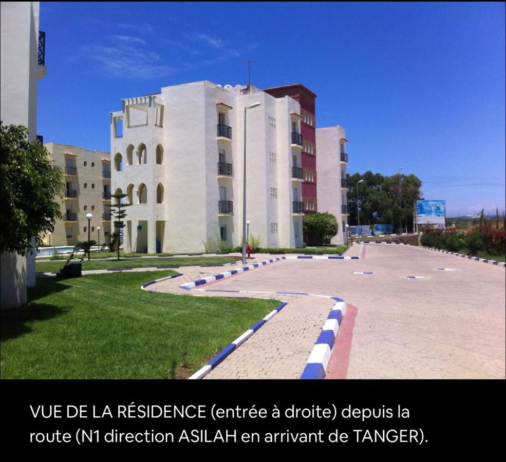 Tanger/Asilah: Appart 50M2 Face Mer Et Piscines, 5 Places, Tout Equipe+Wifi+Clim Apartment Briech Bagian luar foto